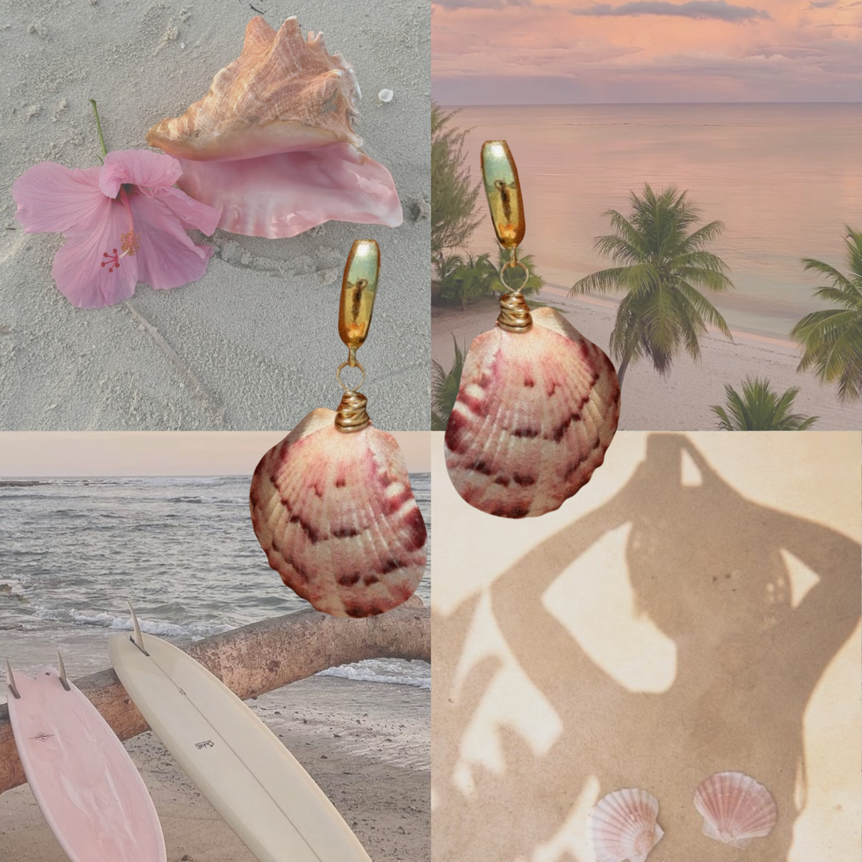 Seashell Earrings