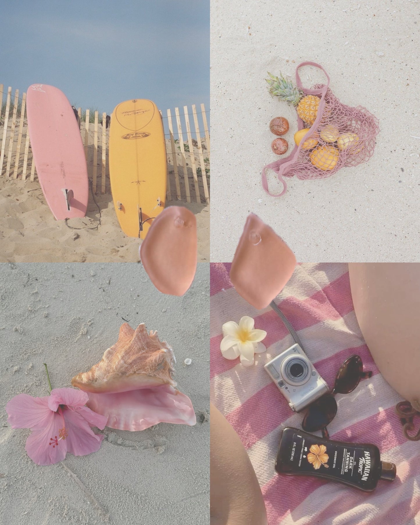 Sun Kissed Sea Glass Earrings