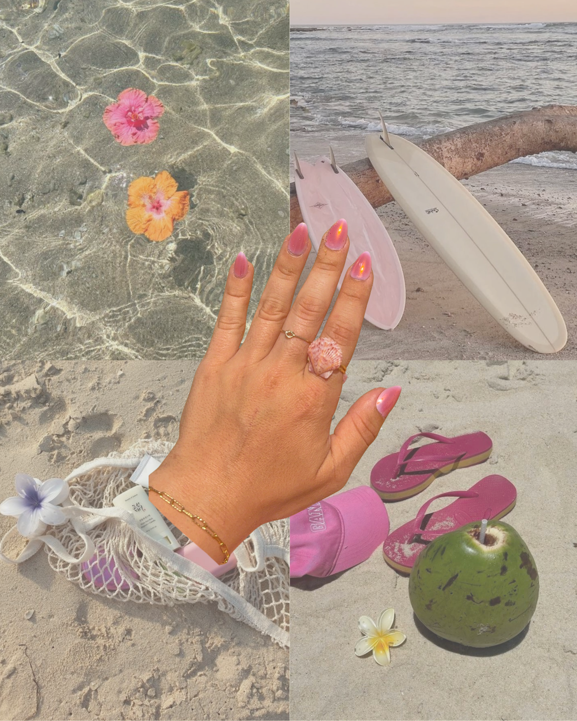 Tide Kiss Seashell Ring