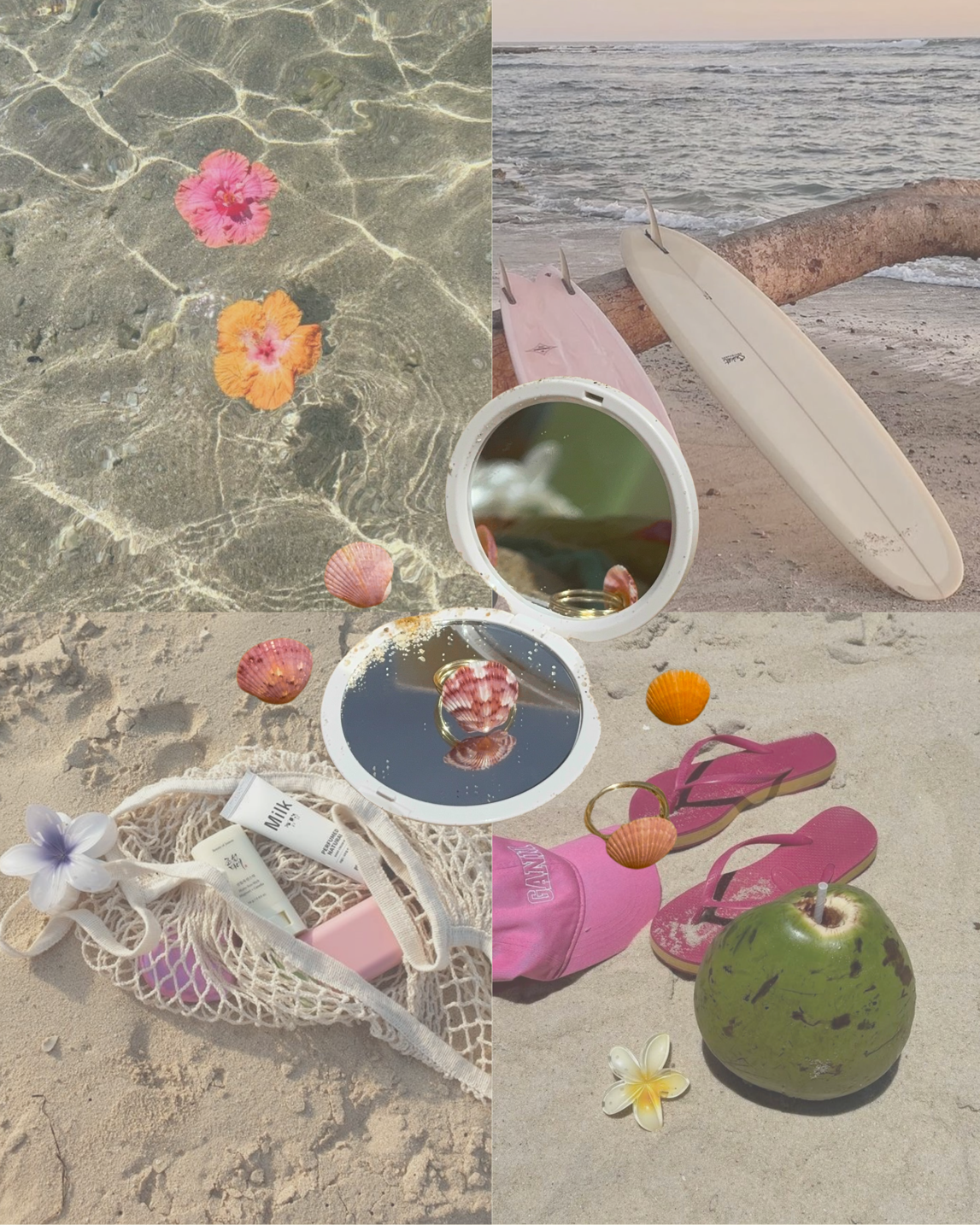 Tide Kiss Seashell Ring