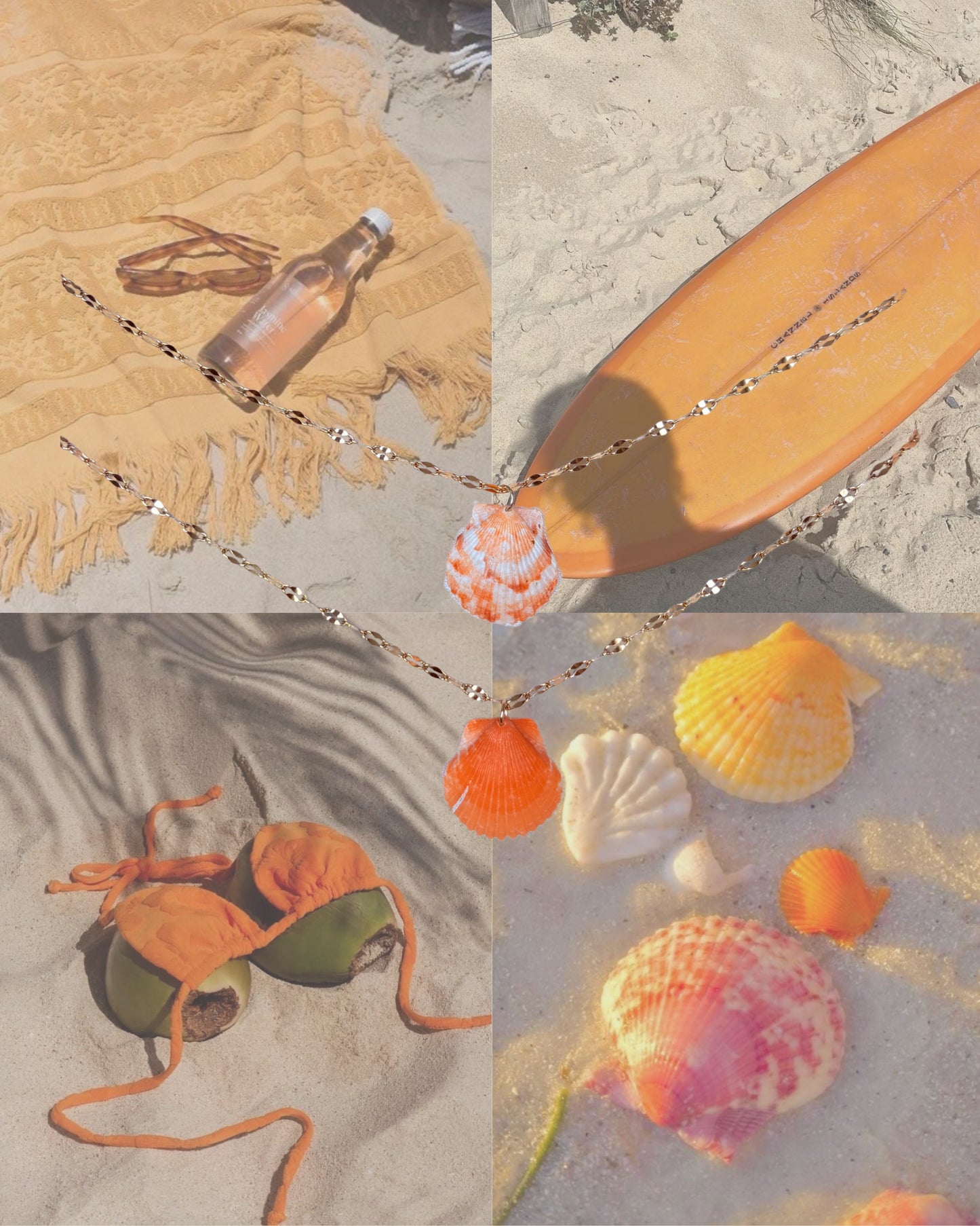 Seabreeze Scallop Necklace