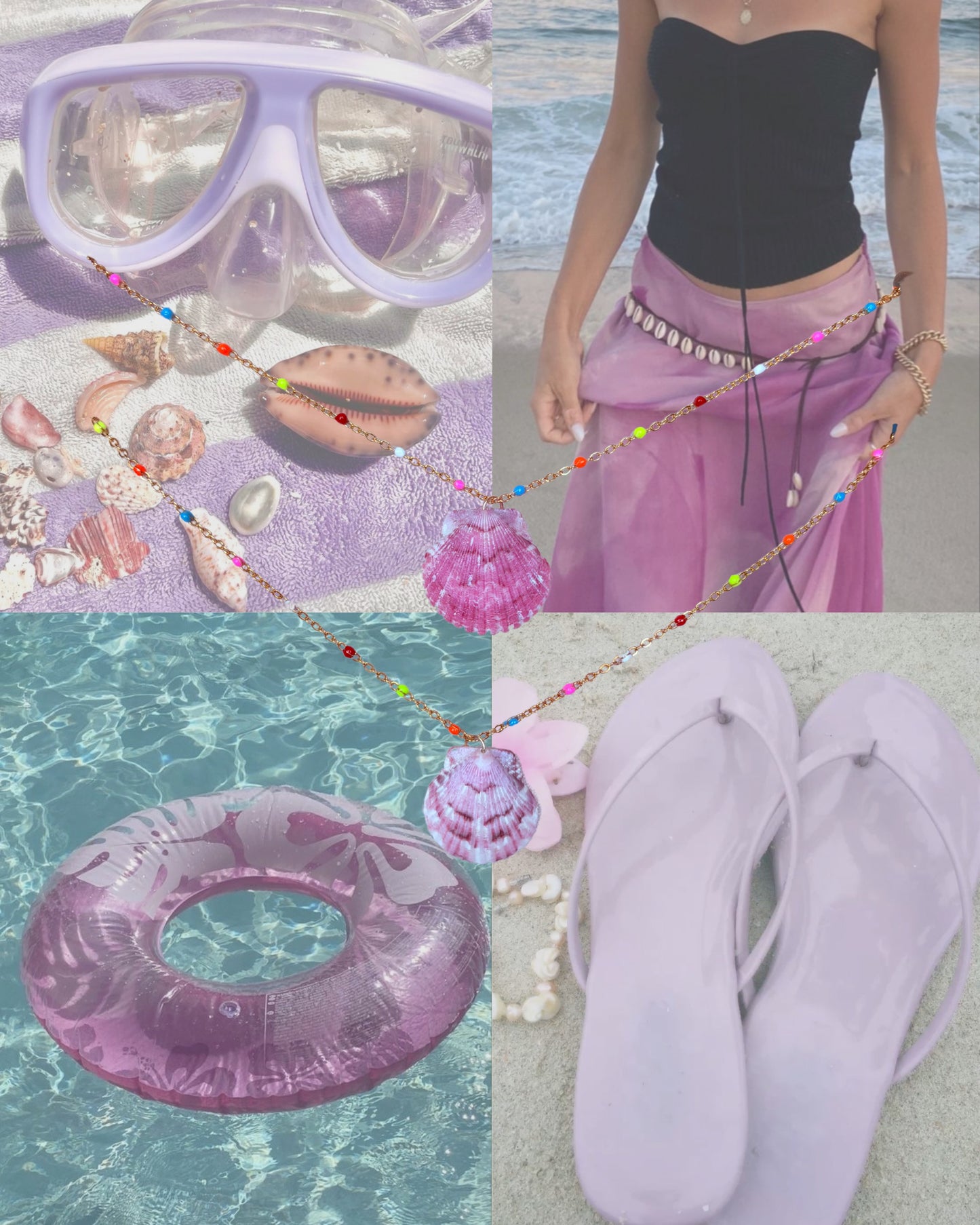 Mermaid Beads Shell Necklace