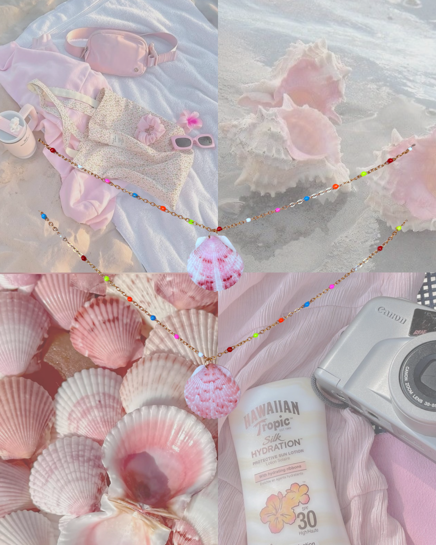 Mermaid Beads Shell Necklace