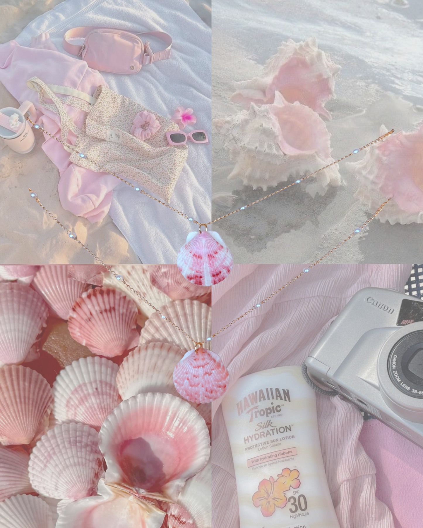 Shoreline Pearl Seashell Necklace