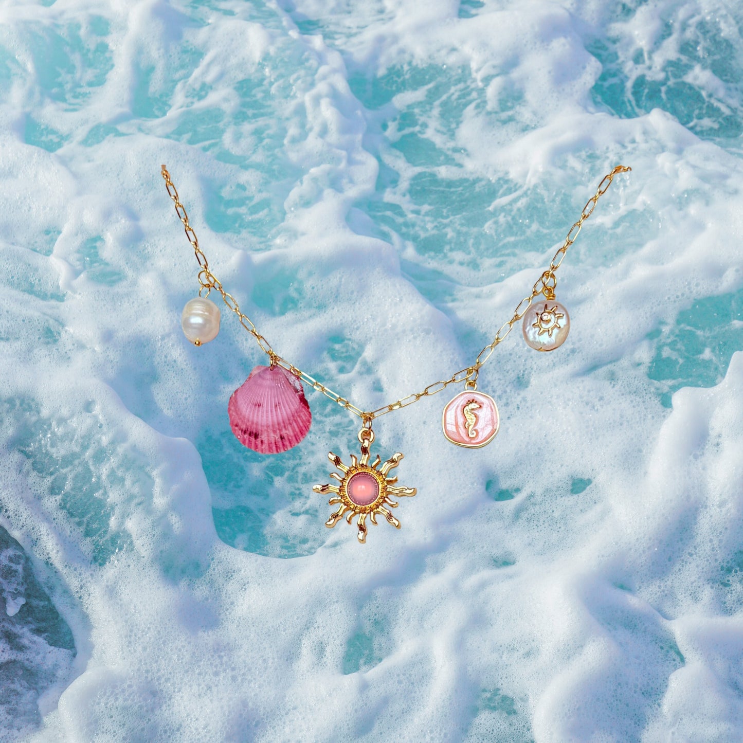 Seaside Story Charm Necklace