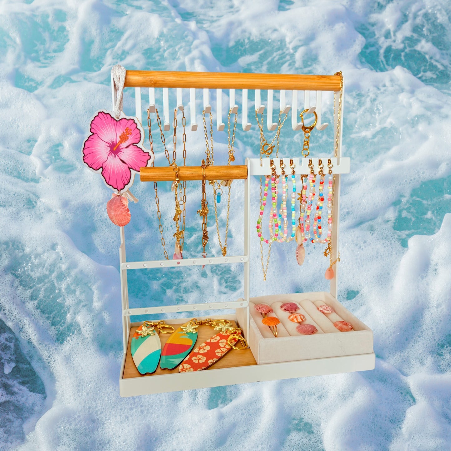 Coastal Breeze Bag Charm