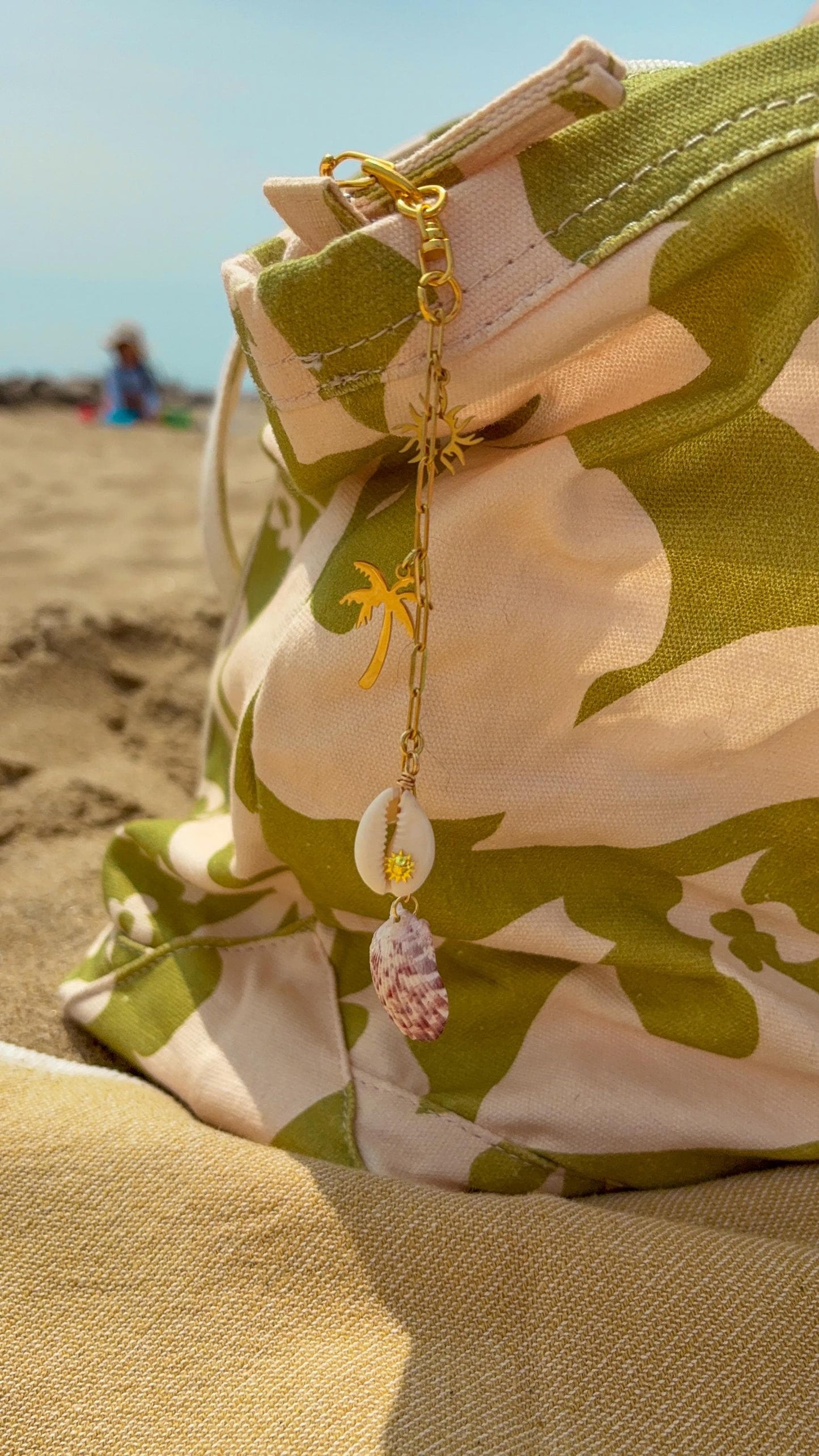 Coastal Breeze Bag Charm